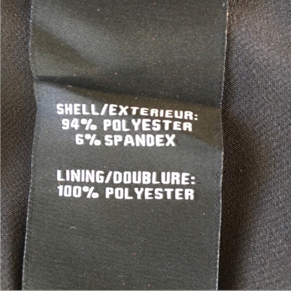 BAGATELLE Open Front Crepe Blazer Black Size 1X - Picture 6 of 12